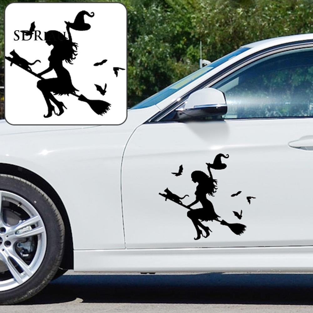 Đề Can Dán Trang Trí Xe Ô Tô Phong Cách Halloween Độc Đáo