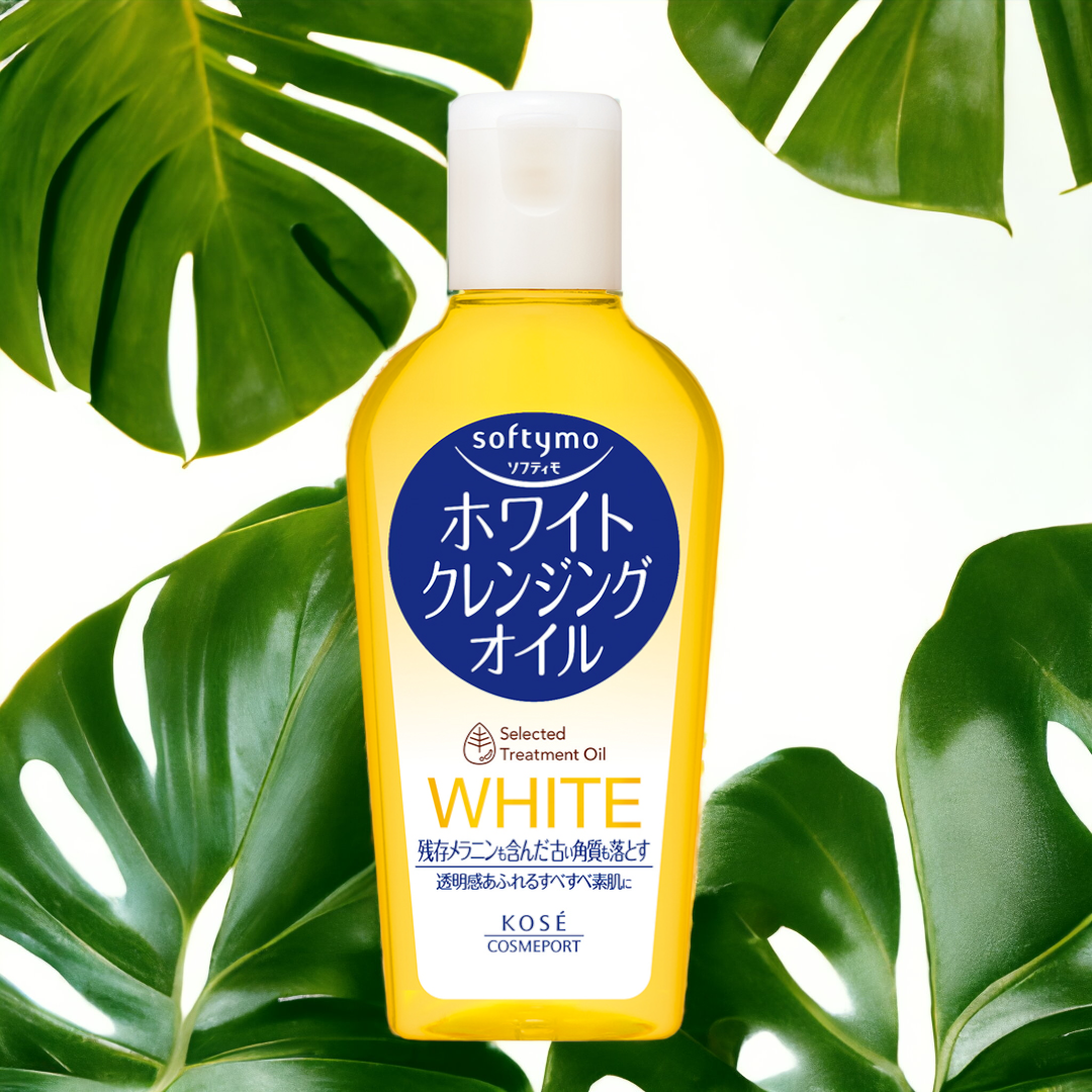 Dầu Tẩy Trang Dưỡng Trắng Da Kosé Softymo White Cleansing Oil NC