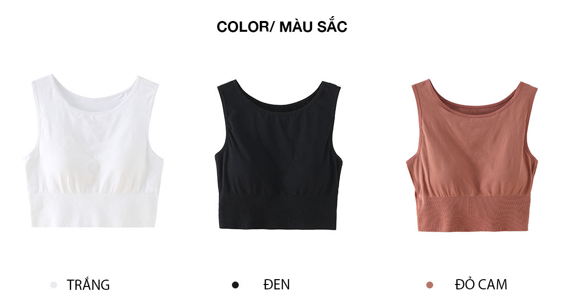 Áo Bra thể thao thiết kế dáng croptop tôn vòng eo cá tính dành cho nữ- 3682- Lê Ngọc Fashion