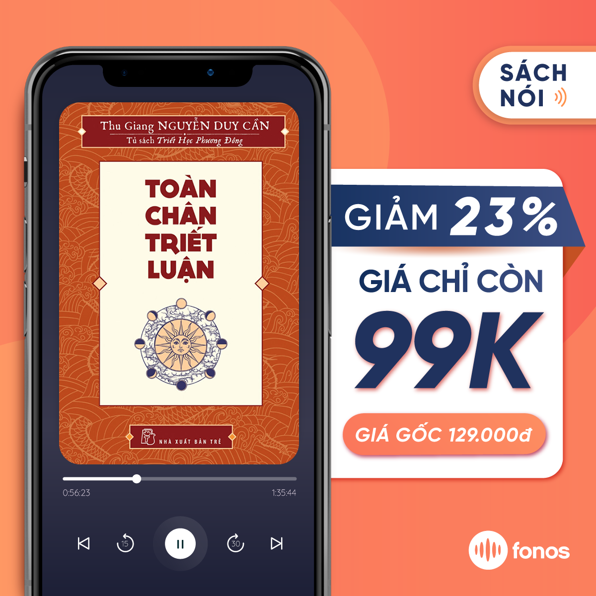 Hình ảnh Sách nói Fonos: Toàn Chân Triết Luận