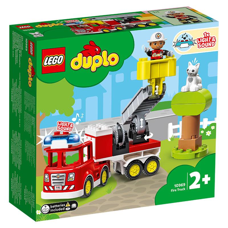 Đồ Chơi LEGO DUPLO Xe Cứu Hỏa 10969 (21 chi tiết)