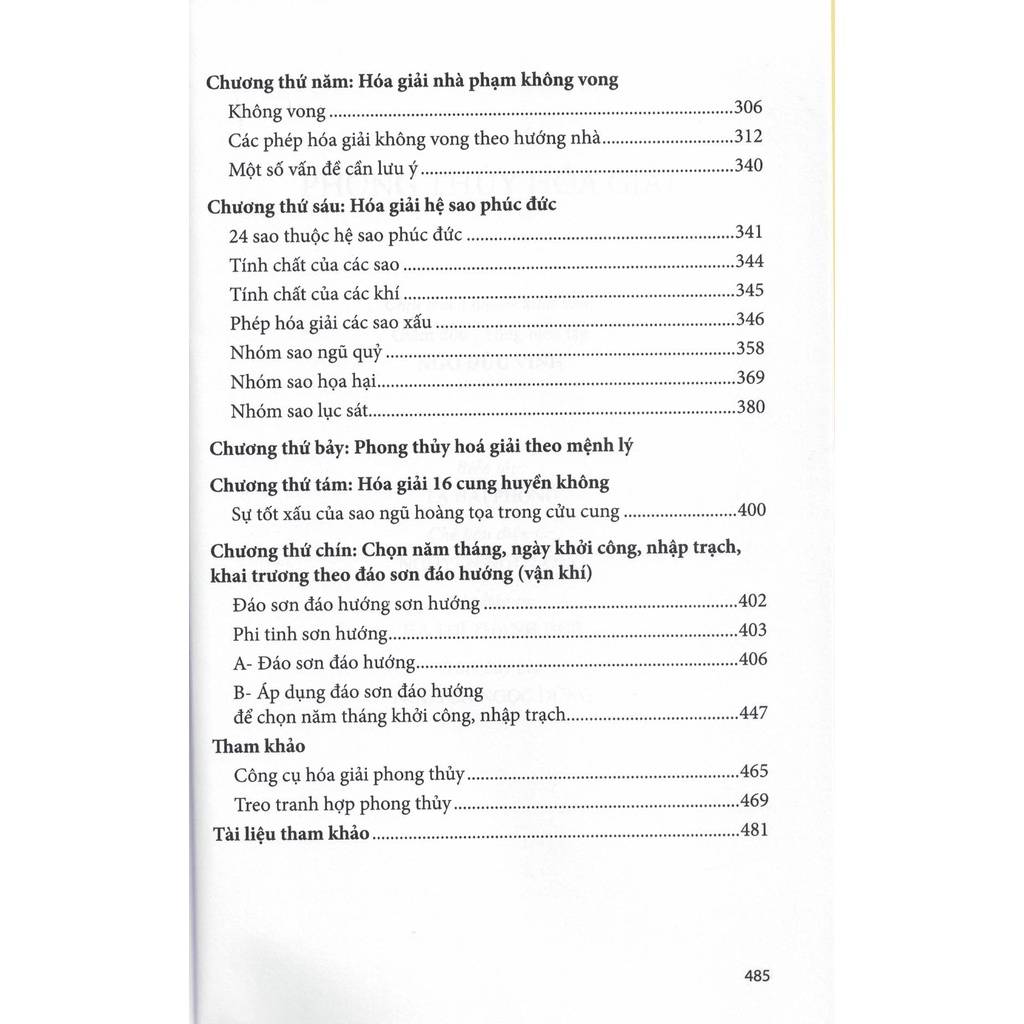 Phong thủy hóa giải