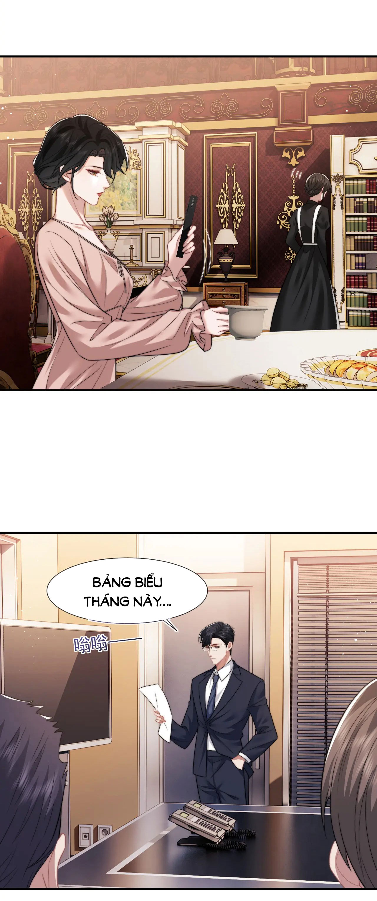 chủ mẫu cao môn xuyên không thành nữ phụ hào môn chapter 25.1 3