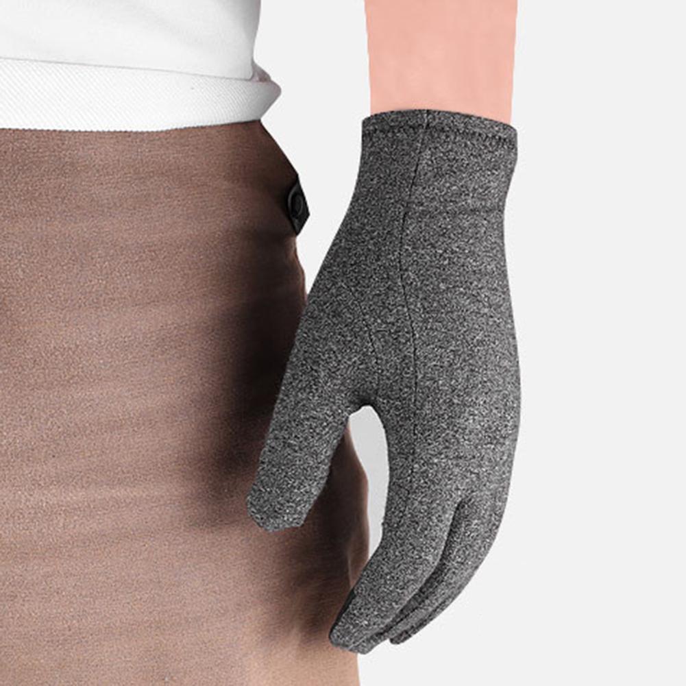 Găng tay xe đạp ấm áp mùa đông Găng tay màn hình cảm ứng Windproof Găng tay giảm đau tay thoải mái để đạp xe thể thao tập thể dục Color: Gray Size: L