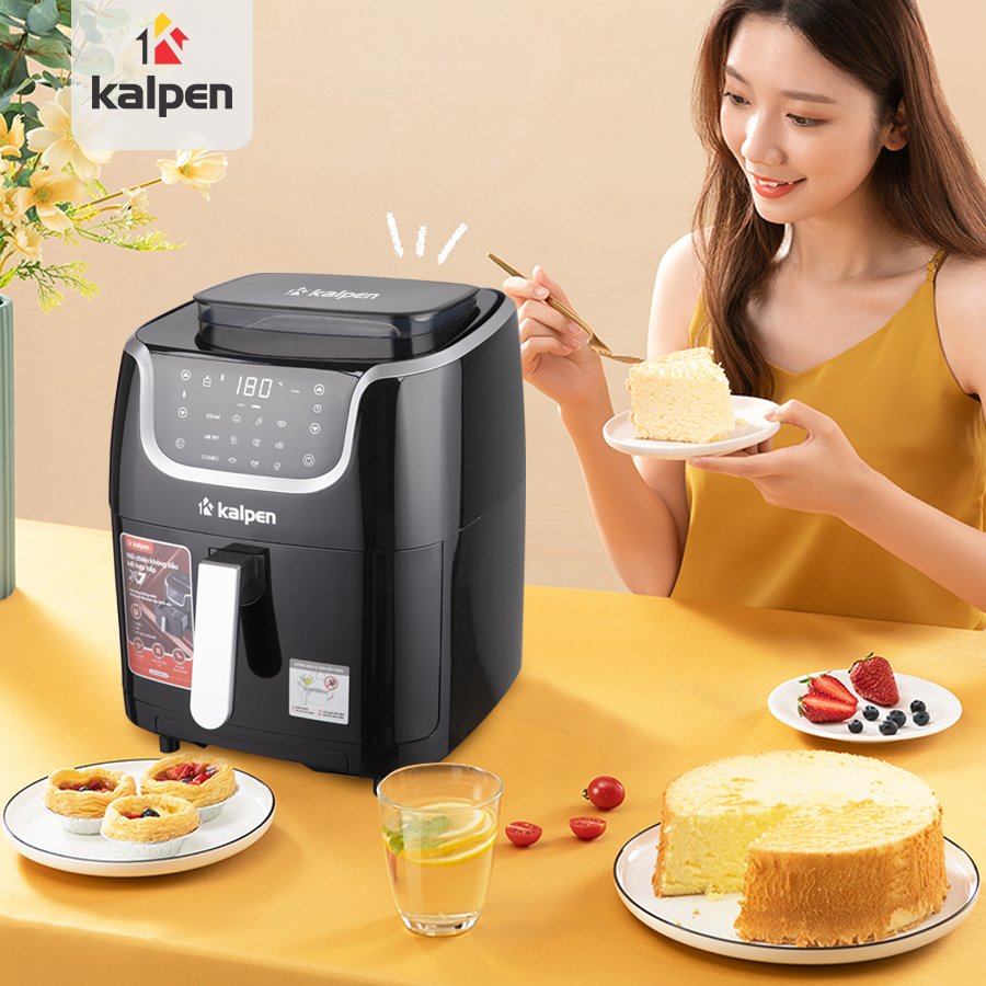 Nồi Chiên Không Dầu Hơi Nước Kalpen X7 Nhập Khẩu Chính Hãng