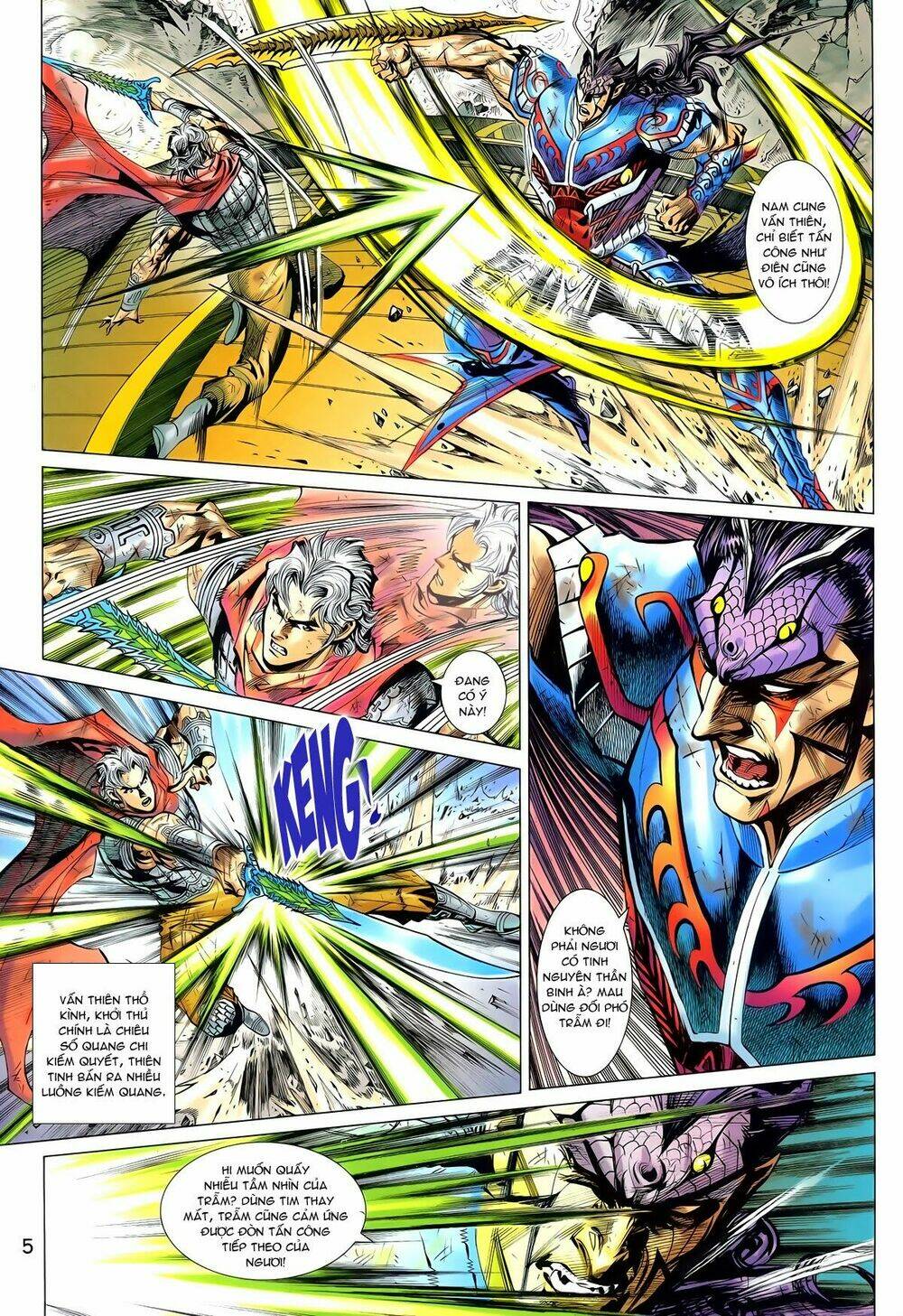 thần binh vấn thiên chapter 28 5