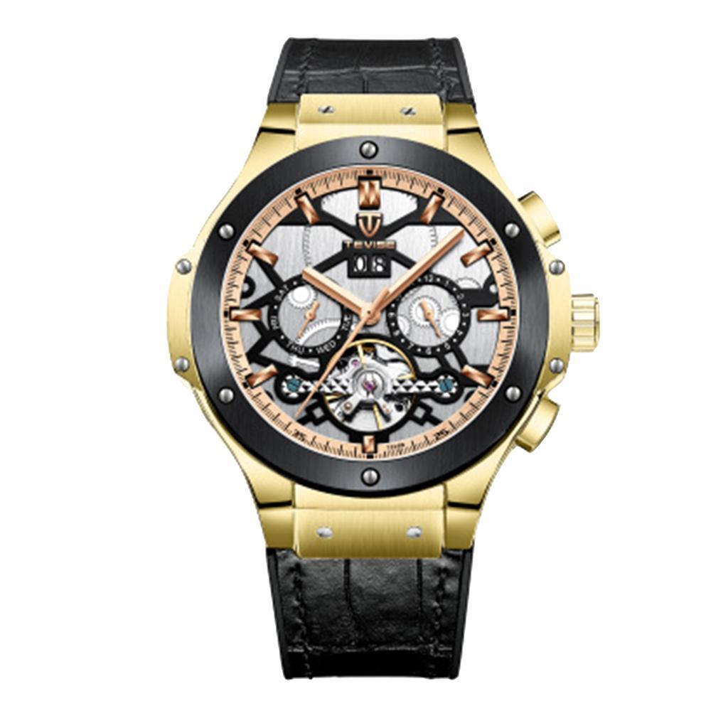 Mens Mechanical Automatic Wristwatch -waterproof