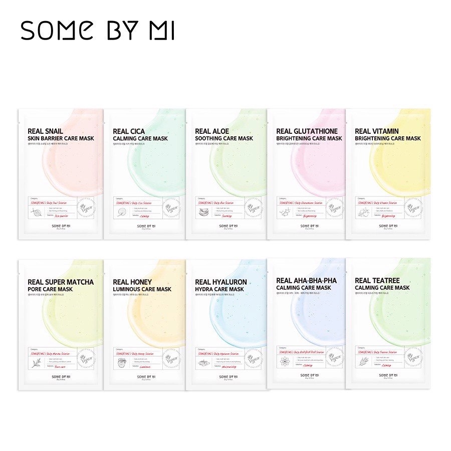 Some By Mi Mặt nạ giấy Real Teatree Calming Care Mask 20g