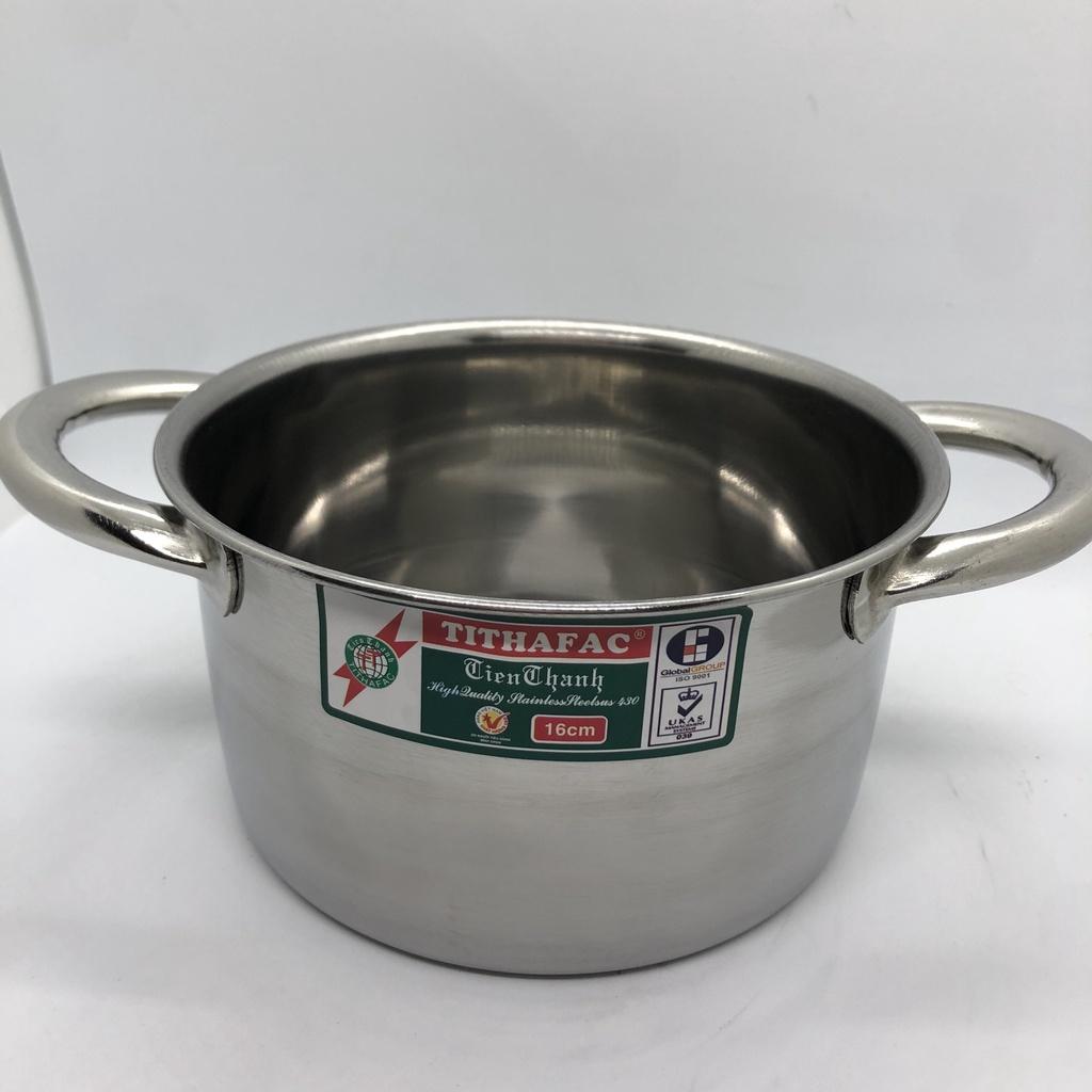 Nồi inox sử dụng được bếp từ , bếp ga đủ size