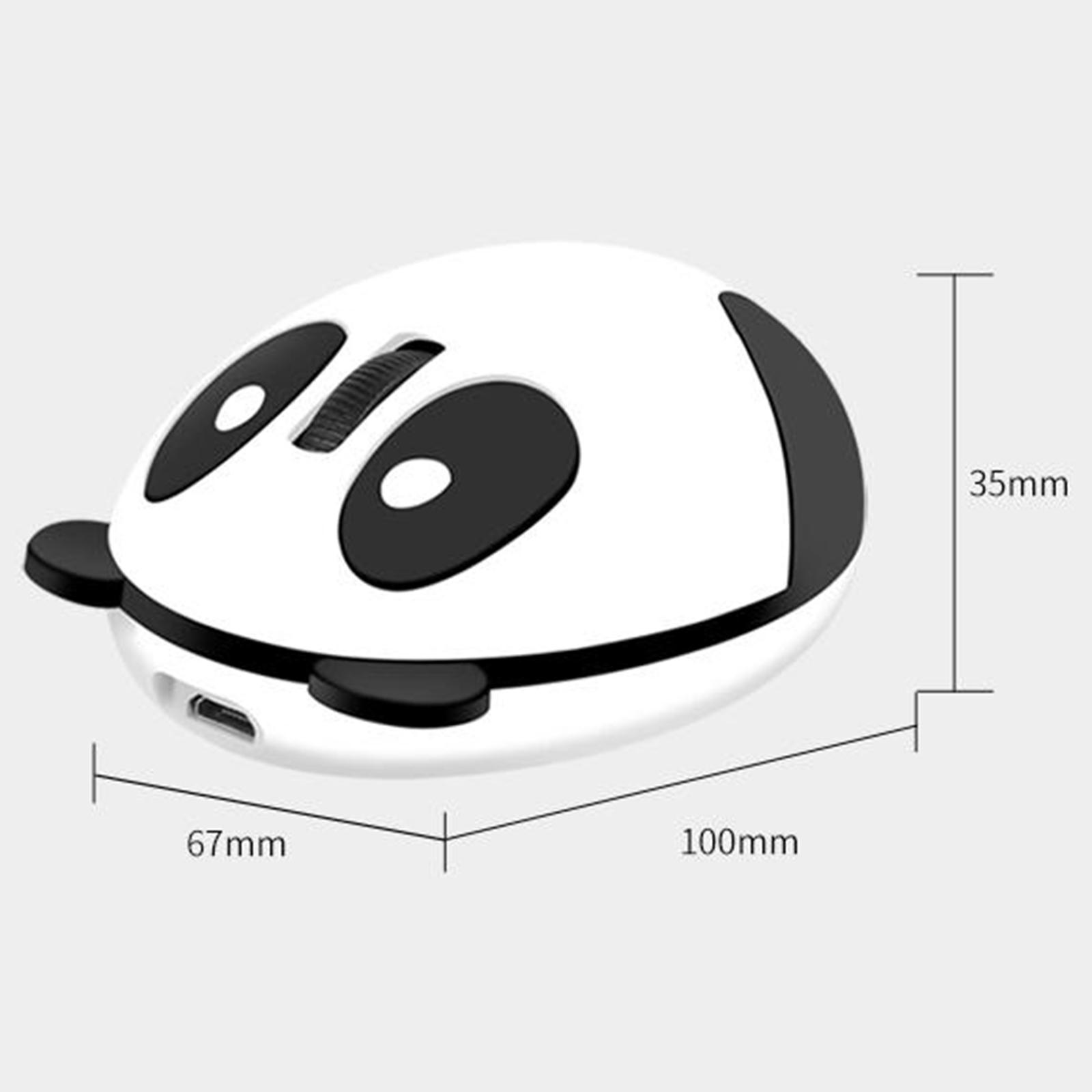 Portable Cute 2.4G Wireless Gaming Mouse Panda 1200 DPI 3 Buttons