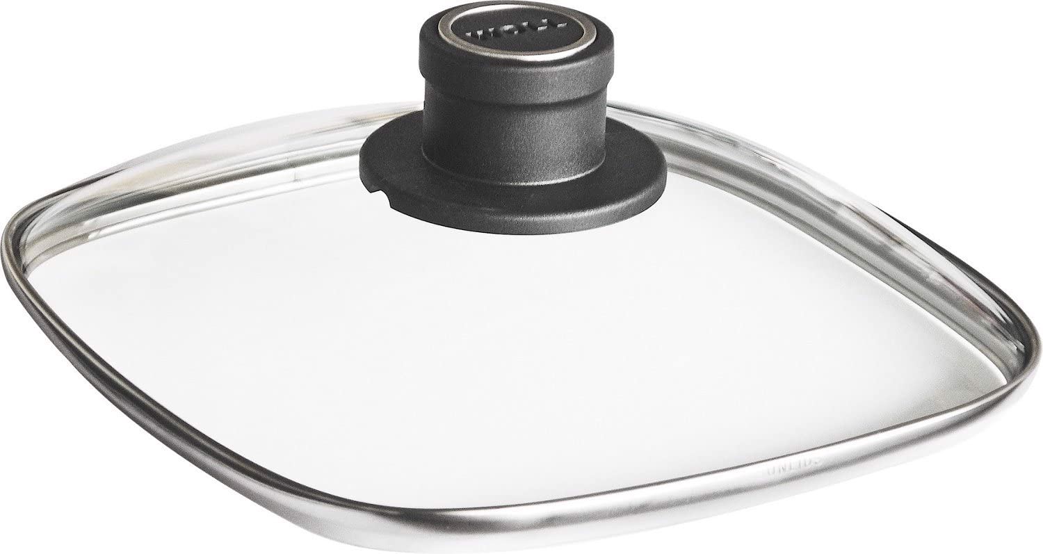 Chảo vuông 2 tay cầm Woll Diamond Lite Casseroles square 28x28 cm Made in Germany, Hàng Chính Hãng