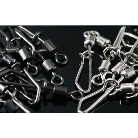 Set 20 cái khóa số 8 , khóa chữ T hình số 8 , đầu nối câu cá
