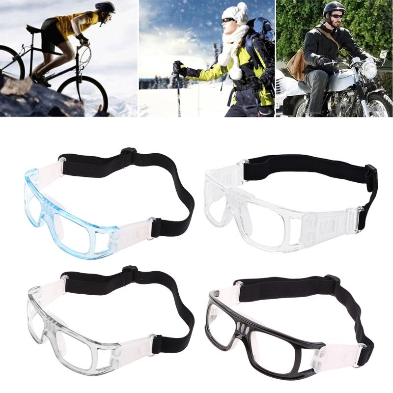 Kính bảo vệ kính mắt thể thao Kính an toàn bóng đá bóng đá bóng đá R66E Color: Clear