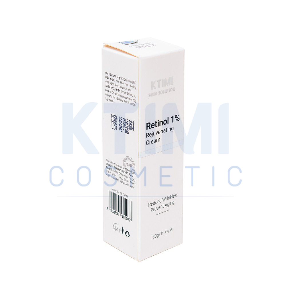    KTIMI RETINOL 1% Rejuvenating Cream - Kem Chống Lão Hóa, Mờ Vết Thâm