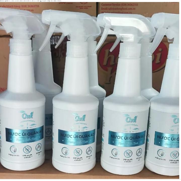 Nước xịt ủi thơm quần áo 500ML N6801 giúp ủi quần áo nhanh chóng, phẳng phiu, khử mùi ẩm mốc với hương biển dịu nhẹ