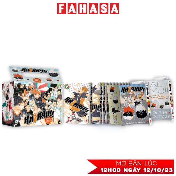 Premium Boxset Haikyu!! - Tập: 1 - 15  - Tặng Kèm Bìa Áo Hiệu Ứng UV + Bìa Áo Hiệu Ứng Metalize