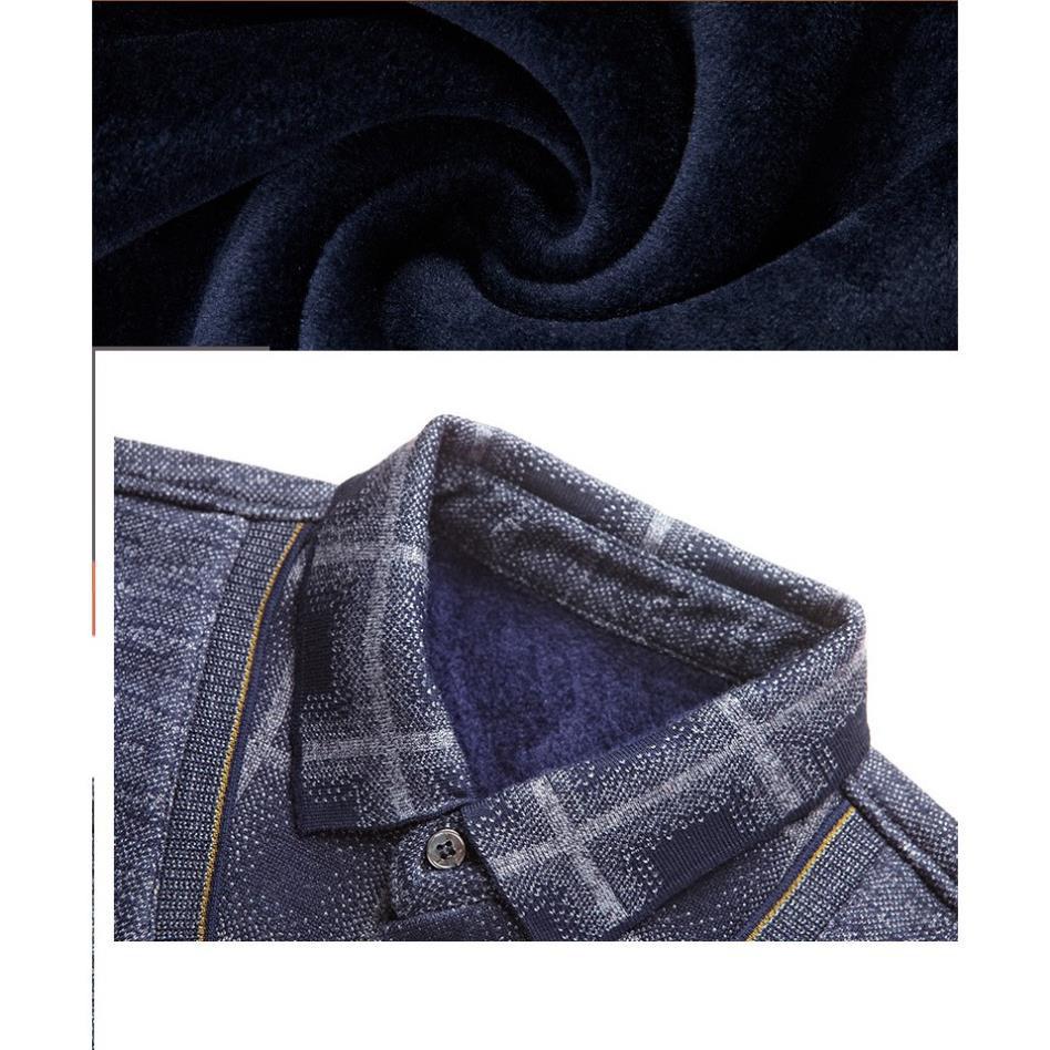 Áo ấm lót nỉ cho bố, cho ông