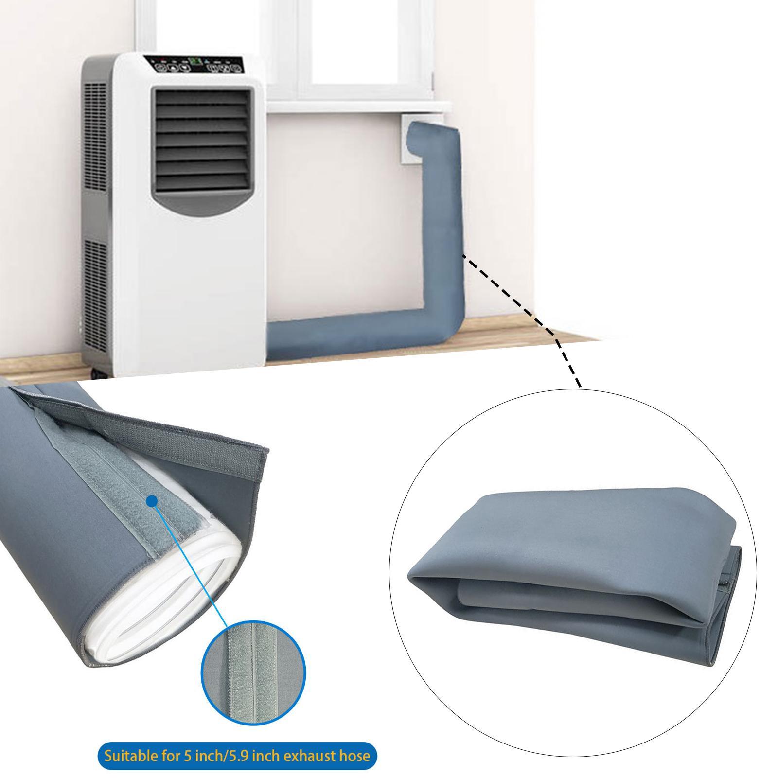 Air Conditioner Hose Cover Wrap Wrap Exhaust Duct Insulated Cover for Home