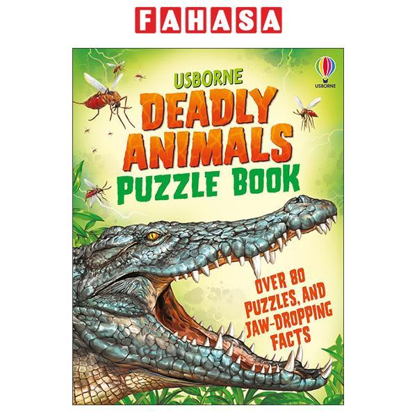 Sách ngoại văn: Deadly Animals Puzzle Book