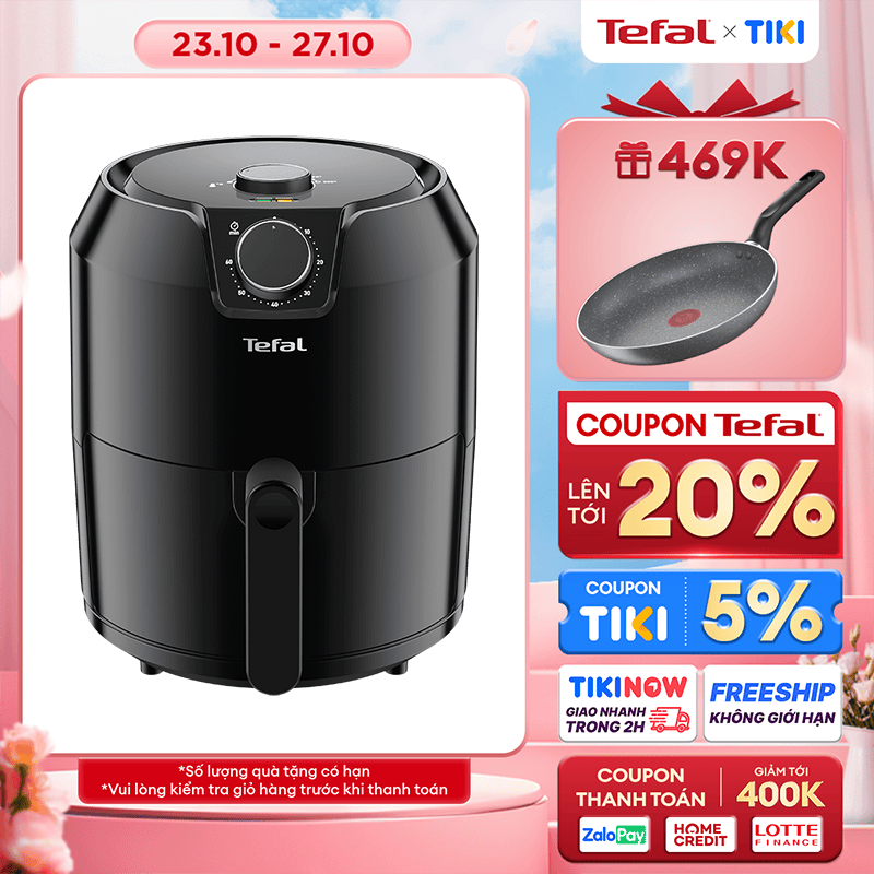 Nồi chiên không dầu cơ Tefal EY201815 giỏ chiên 4.2L/1.2kg - Hàng chính hãng