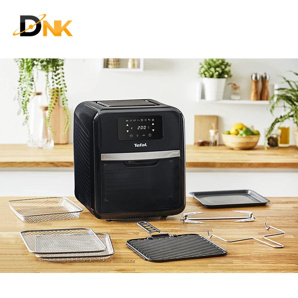 Nồi Chiên Không Dầu Tefal FW5018 Easy Fry Over & Grill 9-IN-1, Black, 11 Lít - CAM KẾT HÀNG NHẬP KHẨU ĐƯC BỞI DNK