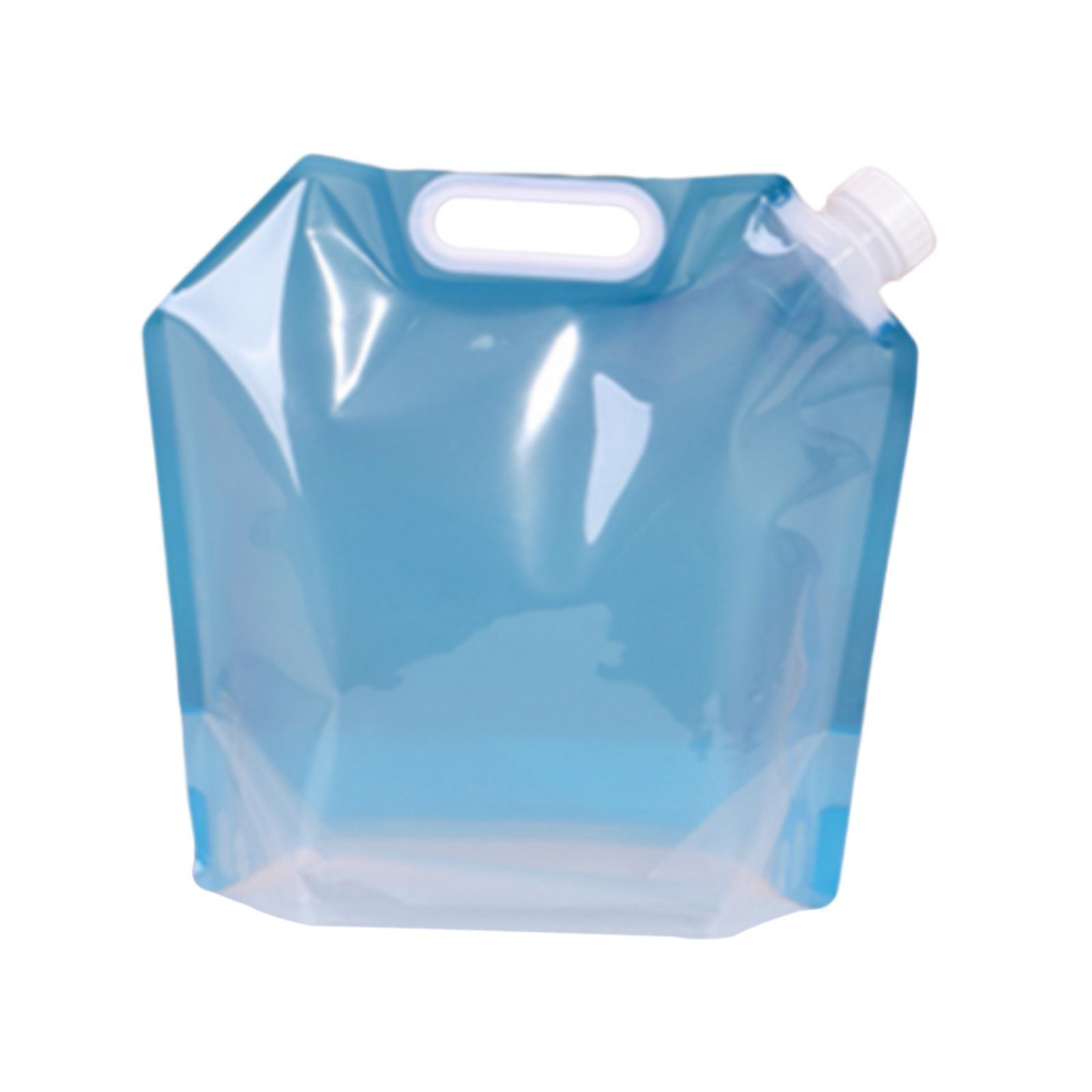 Foldable Water Tank Container Bag 5L Outdoor Drinking Tool Durable 32.5x30cm