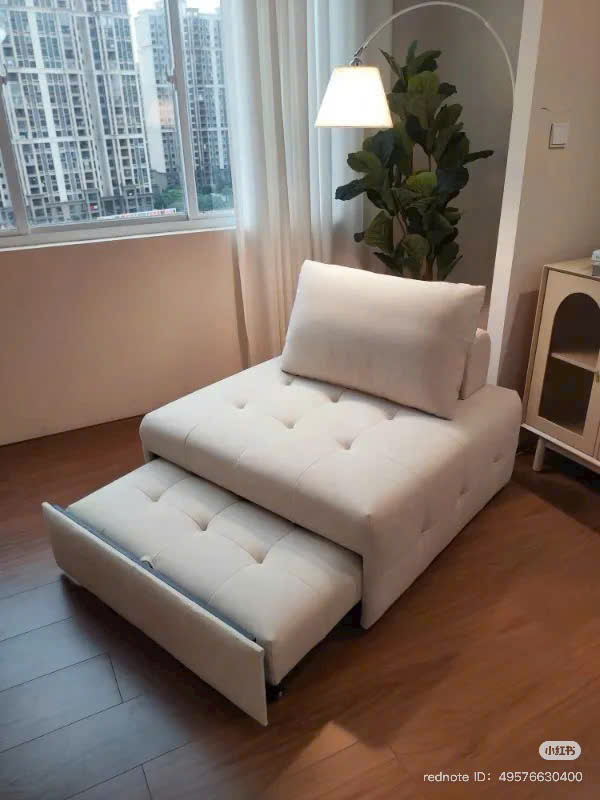 Sofa giường kéo mini tiện lợi Juno Sofa KT 1m x 1m, kéo dài 1m x 1m9