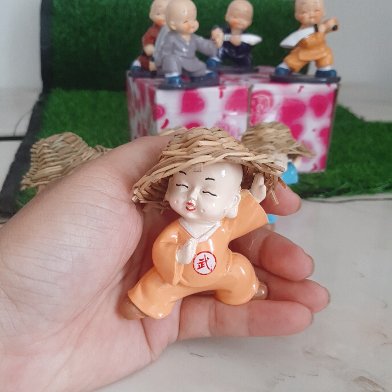 Bộ 4 chú tiểu múa võ