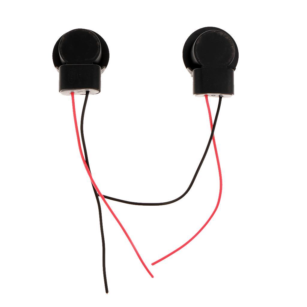 2 Pieces 3156B Bulb Socket Car Light Harness Wire Plug Adapter