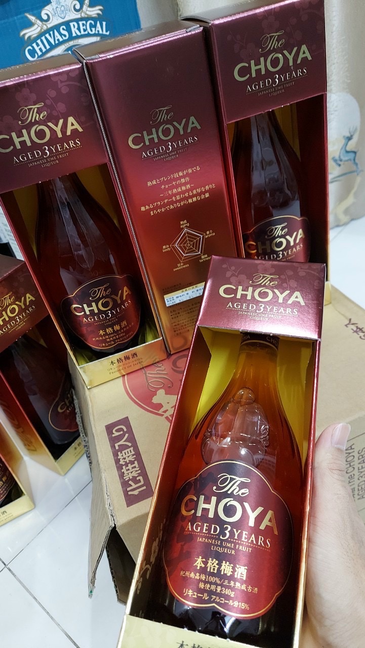 Rượu mơ Choya The Aged 3 Years 720ml nội địa Nhật Bản