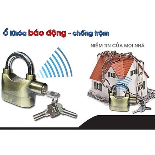 Ổ khóa báo động chống trộm