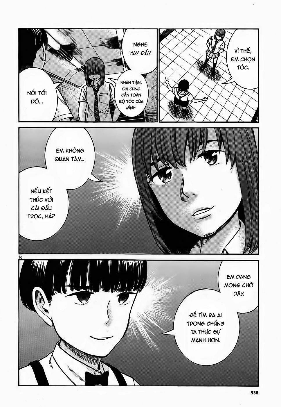 anh chàng yakuza và cô nàng siêu năng lực chapter 83 16