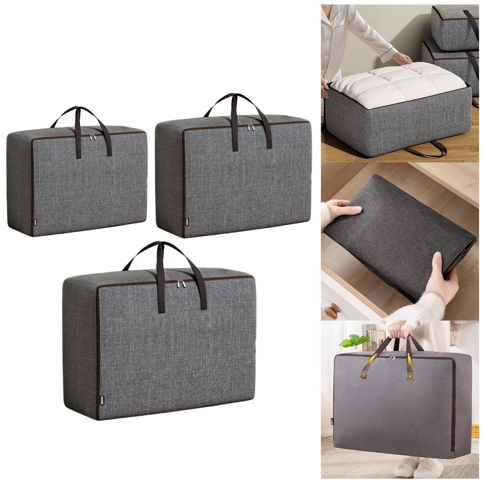 Blanket Clothes Organizer Foldable Storage Cubes for Clothes Sweater Bedroom