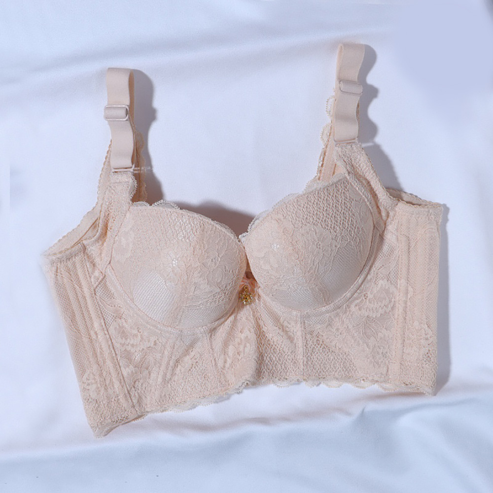 Áo Ngực Định Hình Bra Corset Bản To Chống Hằn, Giảm Mỡ Lưng, Không Gọng, Nâng Ngực Chống Chảy Xệ