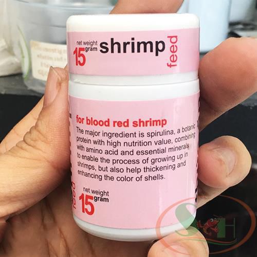 Thức ăn tép Thủy Mộc Shrimp Feed dinh dưỡng tăng màu cho cá ốc tép cảnh