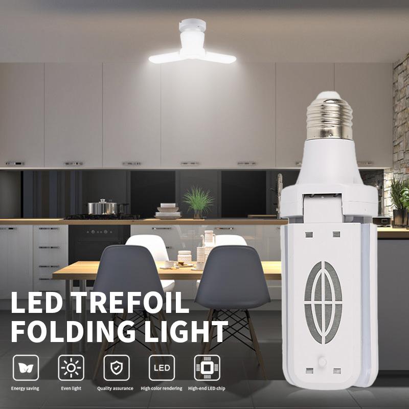 Đèn LED Nhà Để Xe Chiếu Sáng Công Nghiệp Đa Năng Có Thể Điều Chỉnh Biến Dạng Ốp Trần Siêu Sáng 30W Đèn Ngủ LED E26