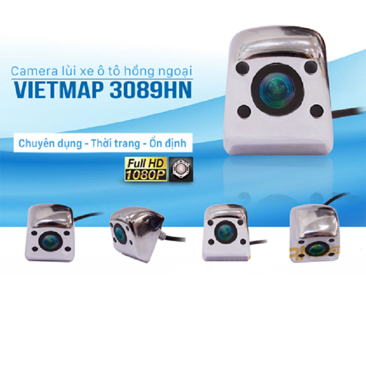 Bộ VietMap 3089 HN (Camera lùi hồng ngoại)