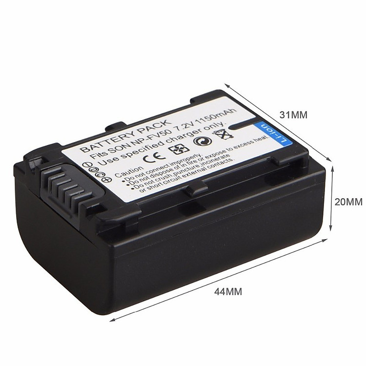 Pin Dành Cho Máy Ảnh Sony NP-FV50 7.2V 1150mAh Cao Cấp