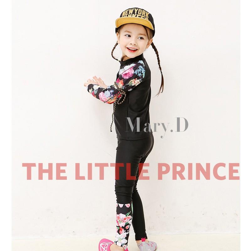 Bộ đồ bơi bé gái SPORTY Lovely Princess, dài tay co giãn tốt