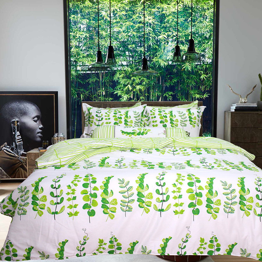 Bộ Ga Gối 100% Cotton Sợi Bông Nhập Khẩu Hàn Quốc Julia