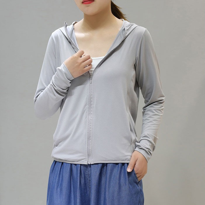 Áo chống nắng nữ  vải co dãn 4 chiều thông hơi làm mát chống tia uv