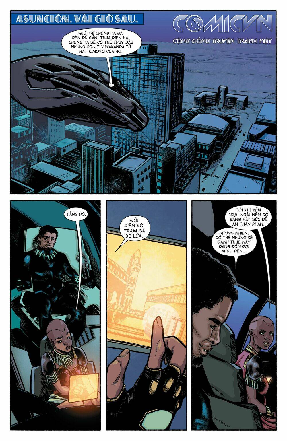marvel's black panther prelude - hoàng đế báo đen tiền dẫn chapter 1 14