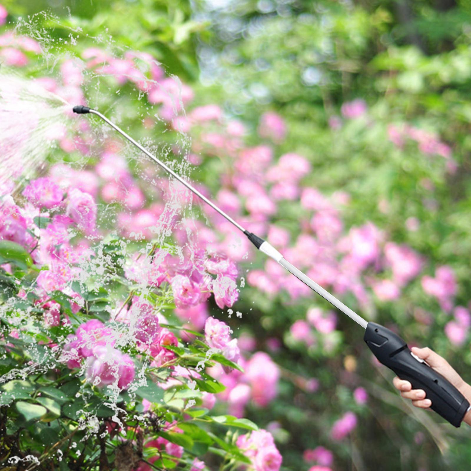 Electric Plant Sprayer, Watering Spray , Rechargeable Portable Battery Garden Sprayer and Hose, Multipurpose Plant Mister Sprayer for Yard, Lawn