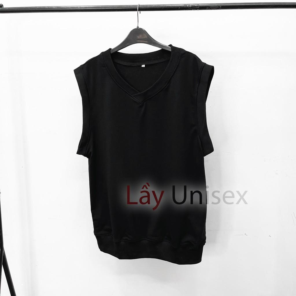 Áo gile nam nữ form rộng unisex (Có bigsize 2XL,3XL) - Áo ba lỗ mặc ngoài