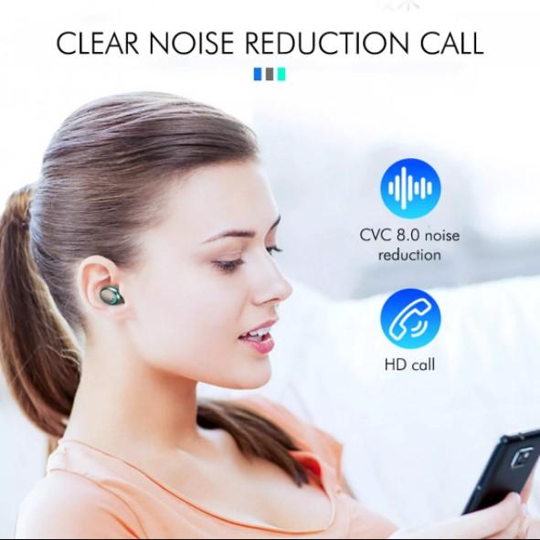 Tai Nghe Bluetooth AMOI F9-5C - Nút Cảm Ứng Bluetooth 5.0 Nghe nhạc 280 giờ Pin 2000mah