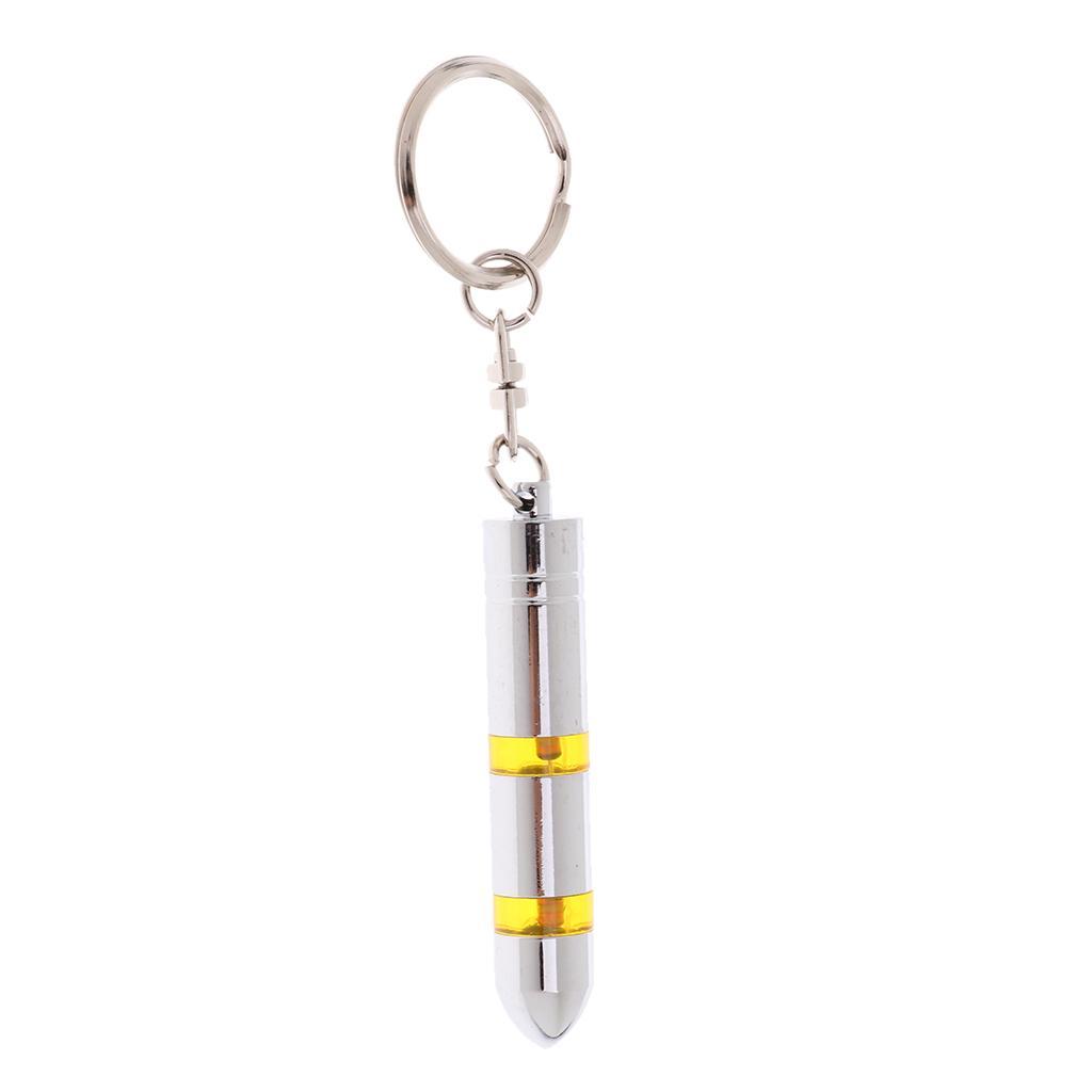 Car Mini Anti Static Electricity  Remover Key Chain Keyring Black