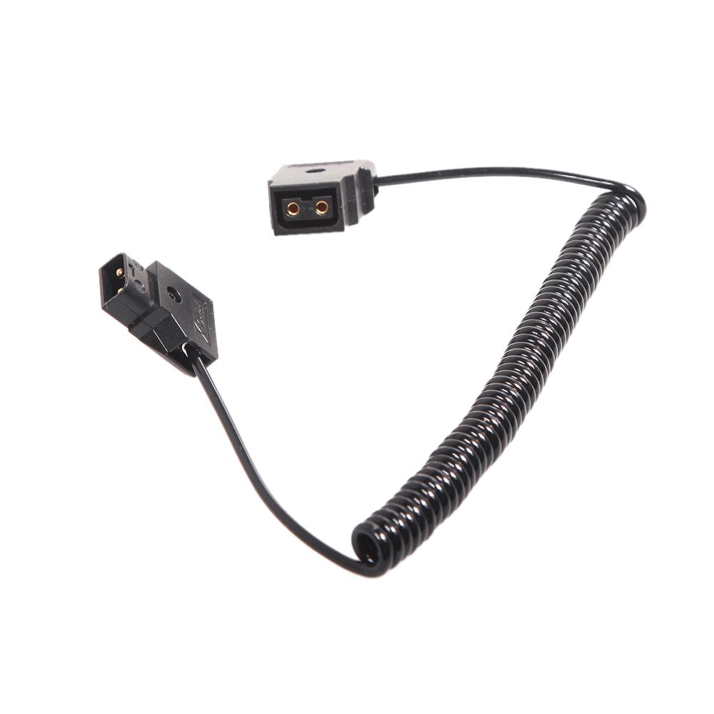 Cáp nối dài D-TAP 2 Pin Male to Female cho Máy ảnh DSLR Rig Anton Bauer Pin V-mount Dtap to Dtap đàn hồi