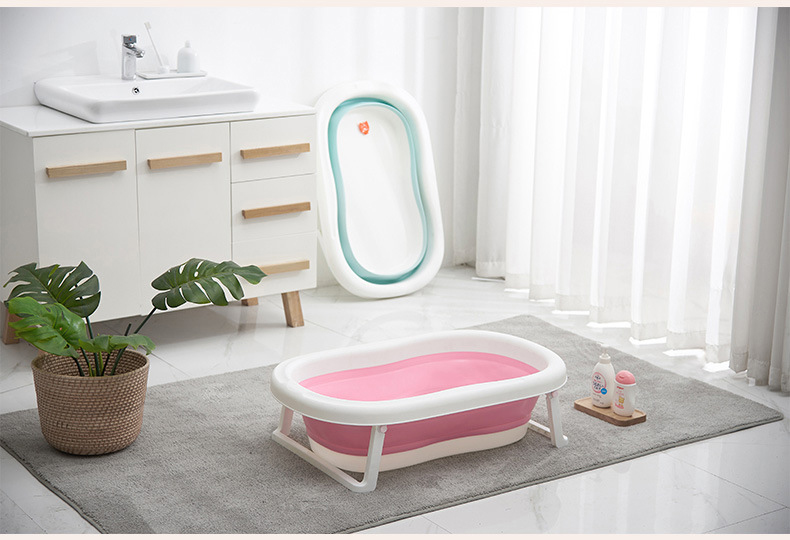 Chậu tắm gập gọn cao cấp cho bé yêu