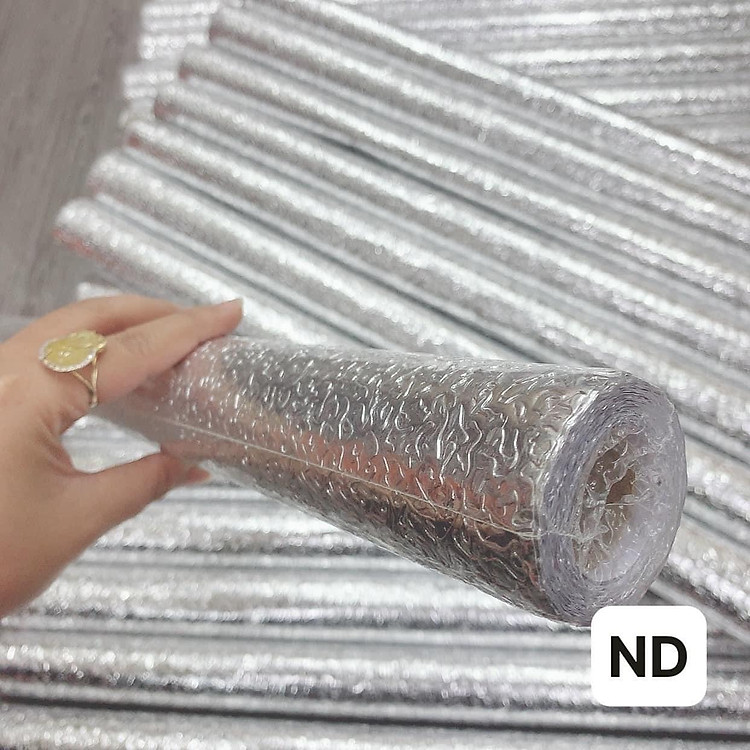 Giấy Bạc Dán Nhà Bếp Chống Thấm, Chống Bám Bẩn Dễ Vệ Sinh Dài Khổ 140x60cm