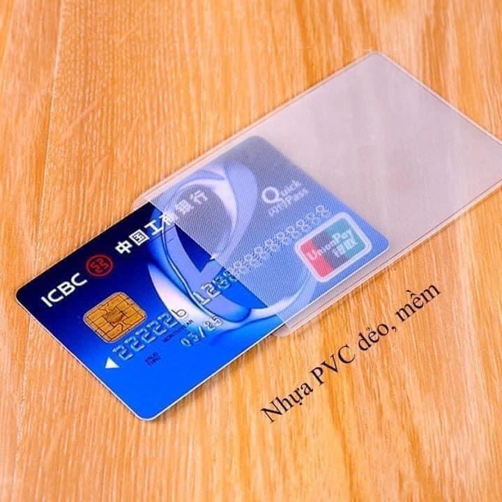 COMBO 10 VỎ BỌC THẺ ATM, THẺ CĂN CƯỚC CÔNG DÂN, THẺ SINH VIÊN, THẺ NHÂN VIÊN...